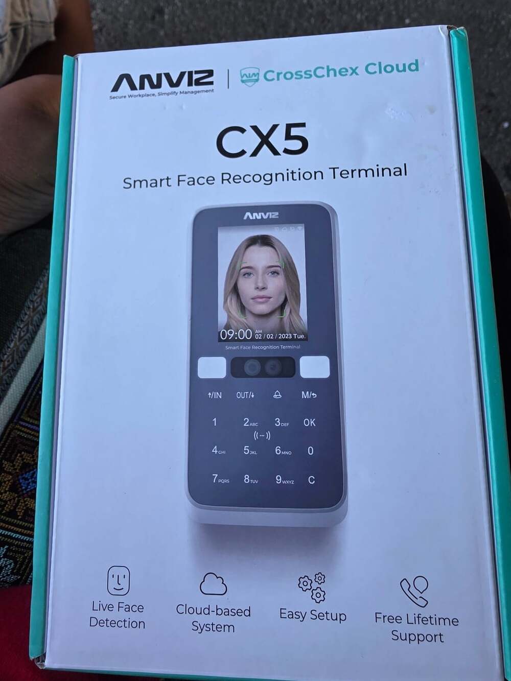 Anviz CX5 Smart Face Recognition Terminal